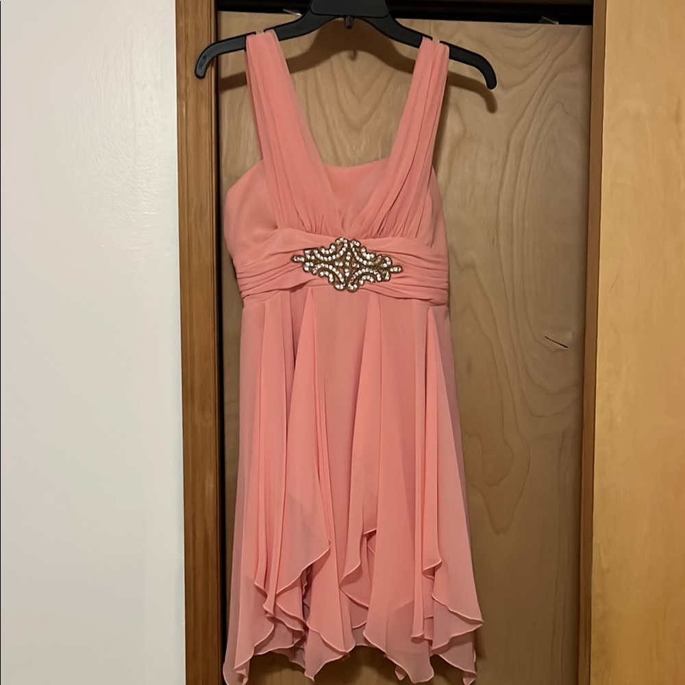 Betsy & Adam Pink Wedding Dress
